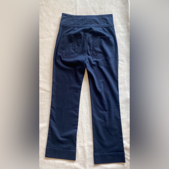 Ulla Johnson High-Rise Enamel Button Fly Pants - Picture 7 of 7
